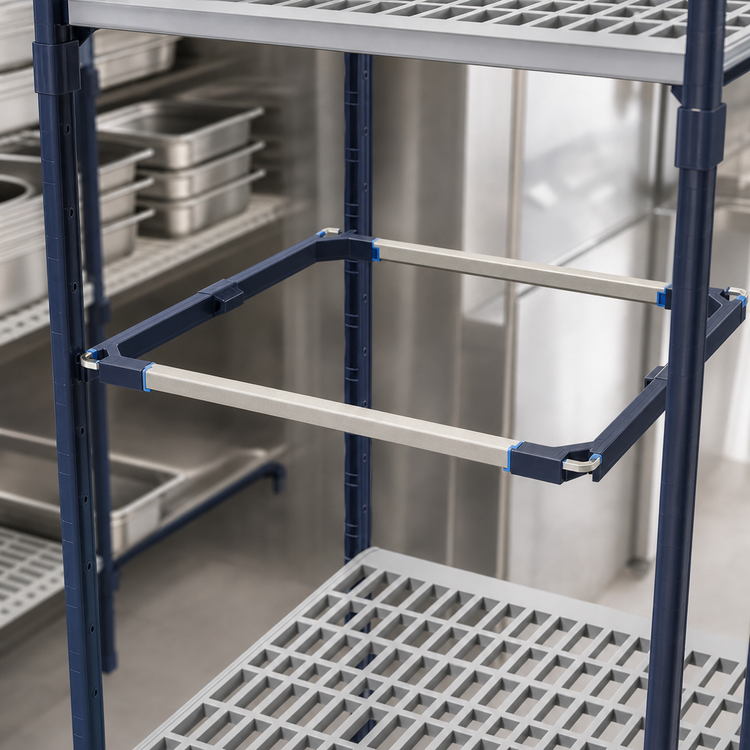 Product image #3 for MetroMax i 36 Inch W x 24 Inch D Open Four-Sided Storage Level Frame