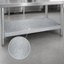 Thumbnail image #3 for BK Resources Galvanized Steel Undershelf for 60