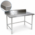 Thumbnail image #3 for John Boos Stallion 72-Inch x 36-Inch Stainless Steel Work Table with 5-Inch Backsplash