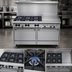 Thumbnail image #3 for Garland SunFire 60-Inch Gas Restaurant Range with 24-Inch Griddle, 6 Open Burners, and 2 Standard Ovens