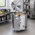 Thumbnail image #3 for Groen EE-60 60-Gallon Self-Contained Electric Steam Kettle, 2/3 Jacket, Floor Model Tri-Leg
