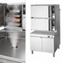Thumbnail image #3 for Cleveland Range Classic Convection ConvectionPro XVI Direct Steam 2-Compartment Cabinet Base Commercial Steamer, 36-Inch