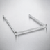 Thumbnail image #3 for Eagle Group 3-Sided Double Truss Shelving Frame, 60 Inches Wide x 21 Inches Deep, Stainless Steel