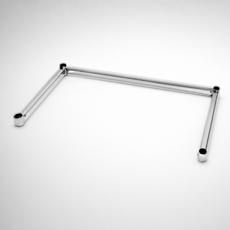 Product image #3 for Eagle Group 3-Sided Stainless Steel Channel Frame for 60 x 18 Inch Shelves