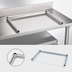 Thumbnail image #3 for Eagle Group 3-Sided Stainless Steel Channel Frame, 48