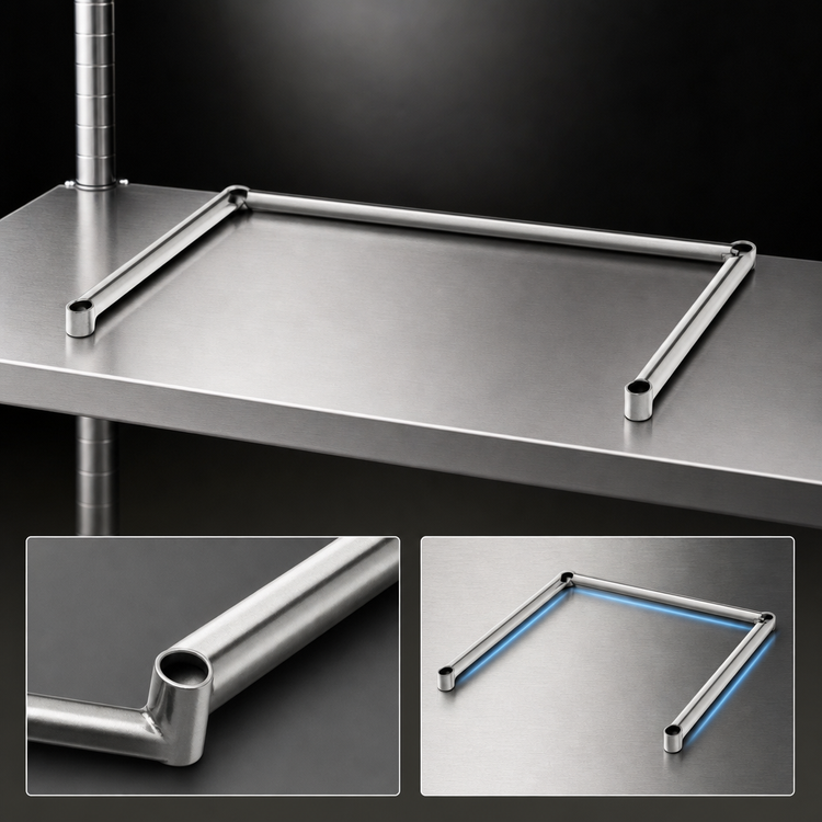 Product image #3 for Eagle Group 3-Sided Stainless Steel Channel Frame, 36 x 24 Inches