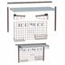 Thumbnail image #3 for Metro SmartWall Complete One-Shelf Wall-Mounted Sink Shelf Starter Kit, Metroseal Gray