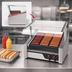 Thumbnail image #3 for X*PERT HRS-20S Countertop Slanted Hot Dog Roller Grill with 10 Tru-Turn Rollers