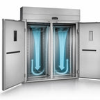 Thumbnail image #3 for Baxter Manufacturing RPW2E-80.5"D-FL Roll-In Double-Wide Retarder/Proofer Cabinet, Stainless Steel, Digital Controls, Remote R448A Refrigeration
