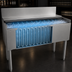 Thumbnail image #3 for Glastender 42-Inch Stainless Steel Underbar Ice Bin with 10-Circuit Cold Plate