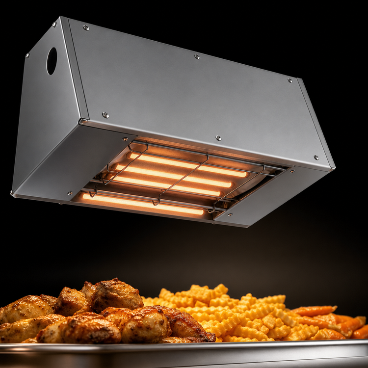 Product image #3 for Hatco Ultra-Glo 30-Inch Unlighted Infrared Strip Heater