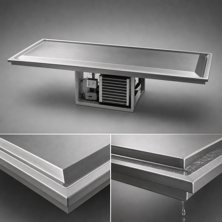 Product image #3 for Delfield N8231P 31-Inch Drop-In Self-Contained Frost Top