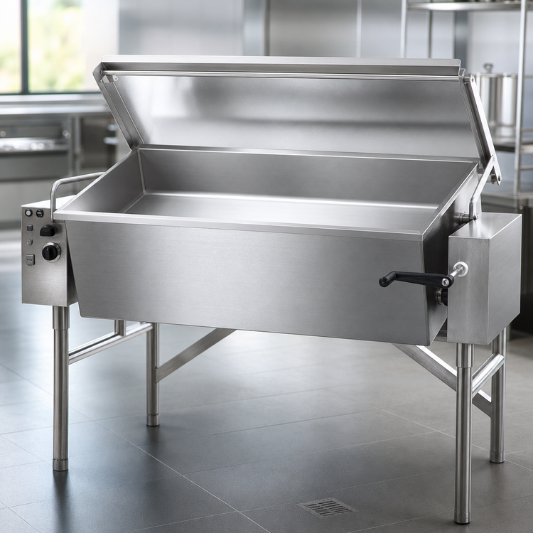 Product image #3 for Legion Classic 19-Gallon Electric Floor-Mounted Manual Tilting Skillet