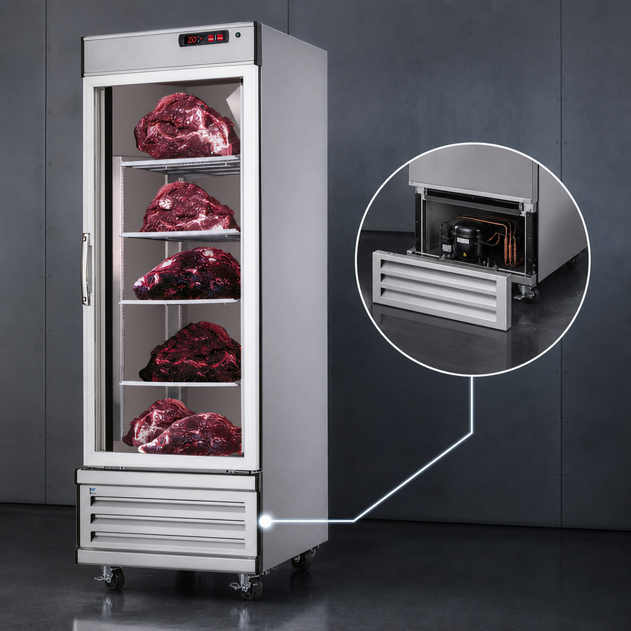 Bottom-Mounted Self-Contained Refrigeration