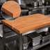 Thumbnail image #3 for Boos Block American Cherry Blended Edge Grain Kitchen Countertop, 60 x 38 x 1-1/2 Inch
