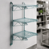 Thumbnail image #3 for Quantum Wall-Mounted Cantilever Starter Shelving Unit with 3 Wire Shelves