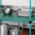 Thumbnail image #3 for QuadPlus Solid Polymer Shelf Mat with Quad-Adjust Wire Frame, 30 x 21 Inches, Green