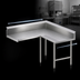 Thumbnail image #3 for John Boos Pro-Bowl L-Shaped Clean Corner Dishtable, 60
