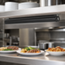 Thumbnail image #3 for Vollrath 30-Inch Low Profile Unlighted Heat Strip, Black Powder Coat, 120V