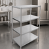 Thumbnail image #3 for John Boos Stainless Steel Dry Storage Shelving Unit, 30 in. W x 18 in. D x 60 in. H, 3 Adjustable Shelves