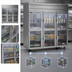 Thumbnail image #3 for Beverage-Air Horizon Series Three-Section Half-Glass Reach-In Freezer, 69.1 Cu. Ft., Top-Mounted Self-Contained