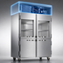 Thumbnail image #3 for Beverage-Air Horizon Series Two-Section Reach-In Refrigerator with 4 Half Solid Doors, Top-Mount Self-Contained Refrigeration