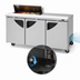 Thumbnail image #3 for Turbo Air Super Deluxe 72-5/8-Inch Three-Section Sandwich/Salad Prep Table with 10-Pan Opening