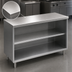 Thumbnail image #3 for Spec-Master 48-Inch Stainless Steel Plate Cabinet with Hinged Doors