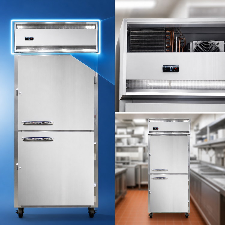 Product image #3 for Continental Refrigerator 1FXNHD One-Section Extra-Wide Reach-In Freezer