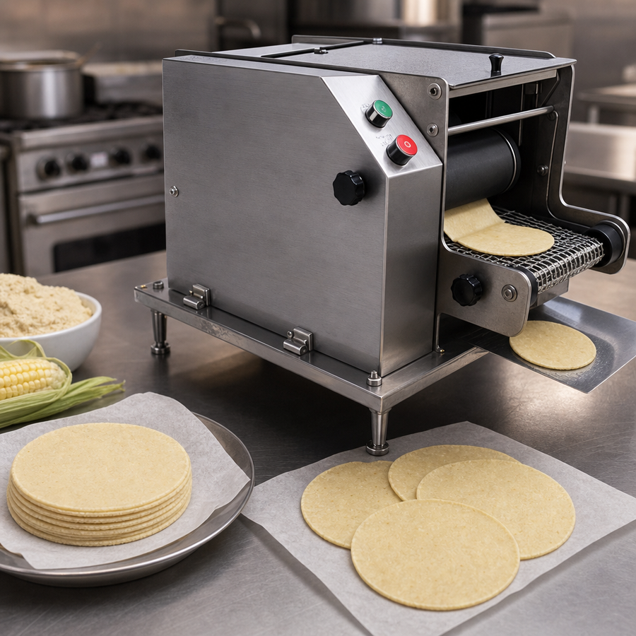 Automatic Corn Tortilla Production