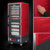 Thumbnail image #3 for Metro C5 3 Series Full-Height Mobile Moisture Heated Holding & Proofing Cabinet with Dutch Clear Polycarbonate Doors