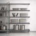 Thumbnail image #3 for Eagle Valu-Master 4-Tier Add-On Wire Shelving Unit, 72 x 21 x 74 Inches, Pewter Gray Epoxy Finish