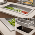 Thumbnail image #3 for Vollrath Drop-In Non-Refrigerated Cold Pan, 1-Pan, 15 x 26 Inches