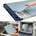 Thumbnail image #3 for MetroMax 4 42-Inch x 21-Inch Blue Solid Polymer Shelf with Microban