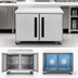 Thumbnail image #3 for Traulsen Centerline Compact Two-Section Work Top Undercounter Freezer, 36 Inch, Solid Doors