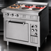 Thumbnail image #4 for Lang 36 Inch Electric Heavy Duty Range with Standard Oven Base, 2 Hot Tops, and 2 French Plates