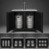 Thumbnail image #3 for Kelvinator Commercial 49-Inch Two-Door Draft Beer Cooler with Double-Faucet Tower, 12.5 Cu. Ft.
