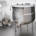 Thumbnail image #3 for Southbend Steam KDLS-150 Stationary Direct Steam Quad-Leg Kettle, 150 Gallon Capacity