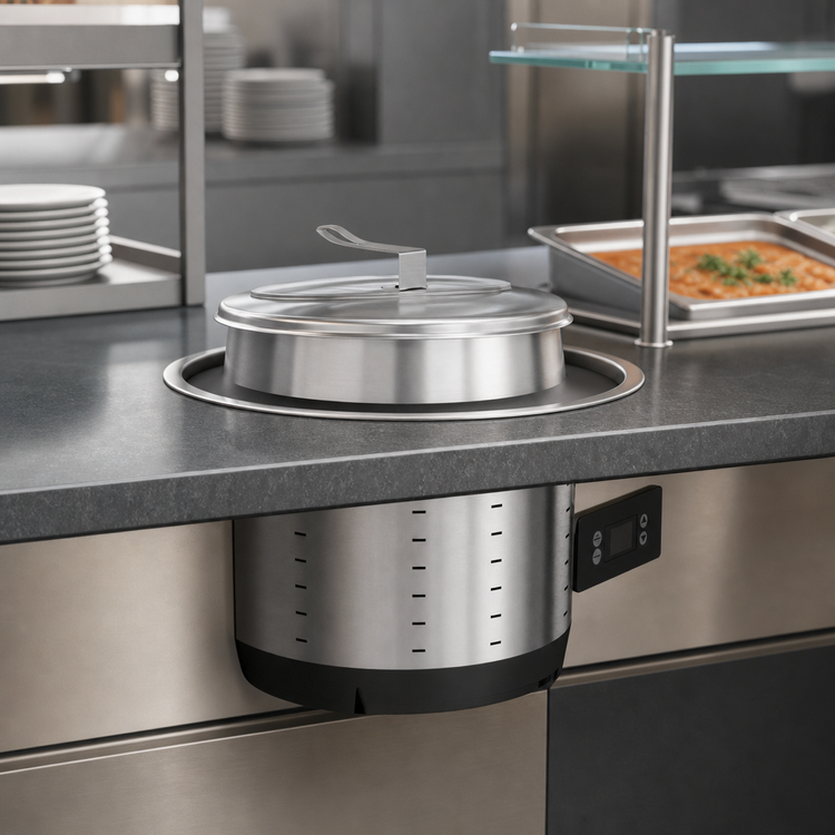 Product image #4 for Mirage® Drop-In Induction Rethermalizer, 7 Quart, Dry Operation, 230V