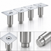 Thumbnail image #3 for Krowne 4-Inch Stainless Steel Legs for Back Bar Coolers, Set of 4