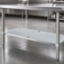Thumbnail image #3 for Advance Tabco Galvanized Steel Work Table Undershelf for 96