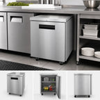 Thumbnail image #3 for Hoshizaki Steelheart UR27B-01 27-Inch Undercounter Reach-In Refrigerator, 1-Section, Solid Door, Stainless Steel