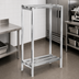 Thumbnail image #3 for Lifetime Tough Channel Style Aluminum Dunnage Shelving, 2-Shelf, 60 x 20 x 64 Inches