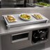 Thumbnail image #3 for Hatco 24-Inch Built-In Simulated Stone Hot/Cold Shelf with Flush Top and Remote Refrigeration