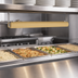 Thumbnail image #3 for Vollrath 48-Inch Low Profile Unlighted Strip Heat Lamp with Metal Heating Rod