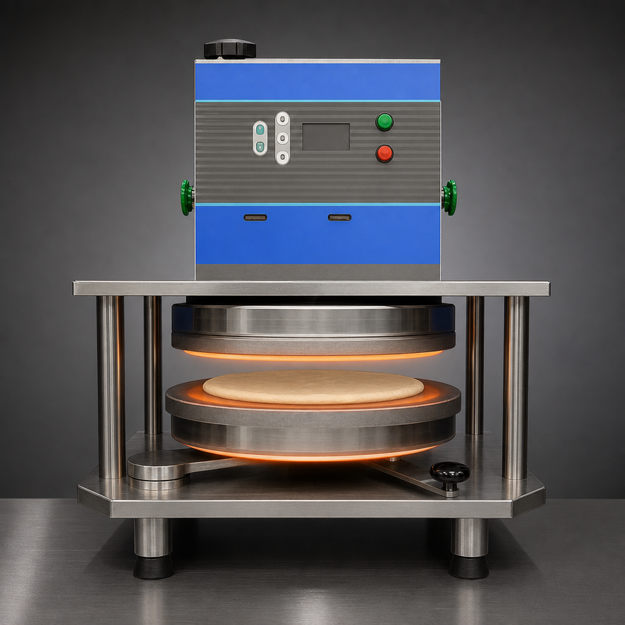 Heated Upper and Lower Platens