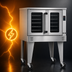Thumbnail image #3 for Southbend Platinum Single Deck Bakery-Depth Electric Convection Oven, 5-Pan Capacity, Touch Controls, Dependent Doors