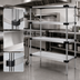 Thumbnail image #3 for Quantum 54 x 18 x 54-Inch Stationary Solid Stainless Steel Shelving Starter Kit