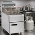Thumbnail image #3 for Comstock-Castle Castle Series Countertop Propane Gas Fryer, 35 lb Capacity, 66,000 BTU