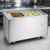 Thumbnail image #3 for Randell RAN IC-2 Mobile Modular Ice Cooled Cold Food Table, 2-Pan, Fully Enclosed Base